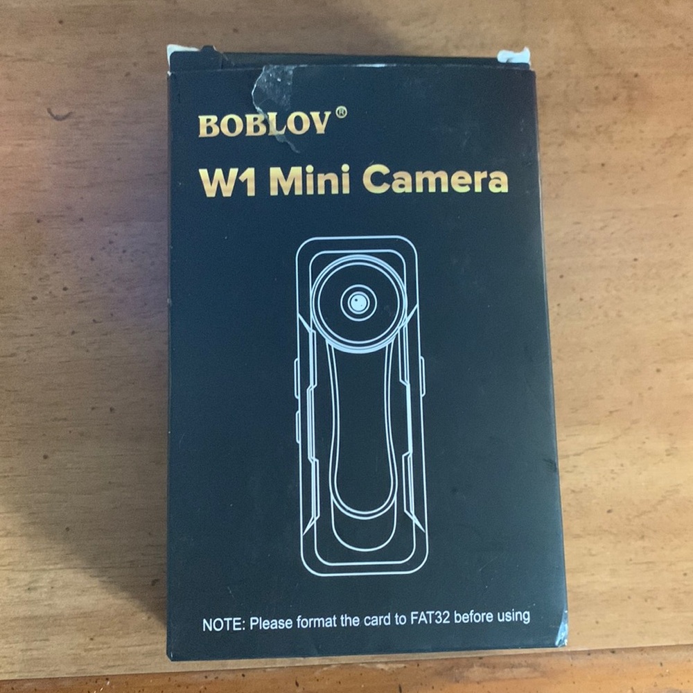 BOBLOV W1 mini body camera